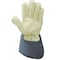 Magid Leather Palm Gloves, Wing Thumb, Tan, 2XL, 12 PK TG525E-XXL - alternate 3